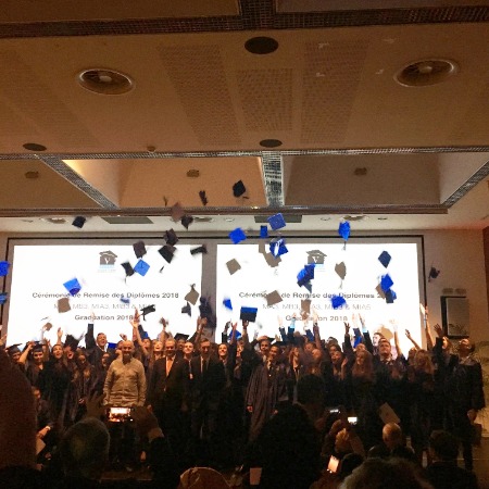 The 6th edition of the Graduation Ceremony with Promotions Ambassador-Jean Troillet 